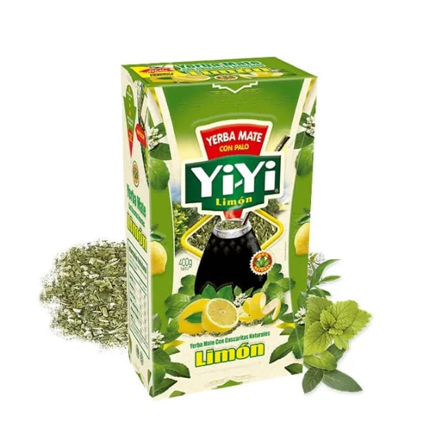 Yerba Mate Yi-Yi con Cáscaras de Limón 400gr.