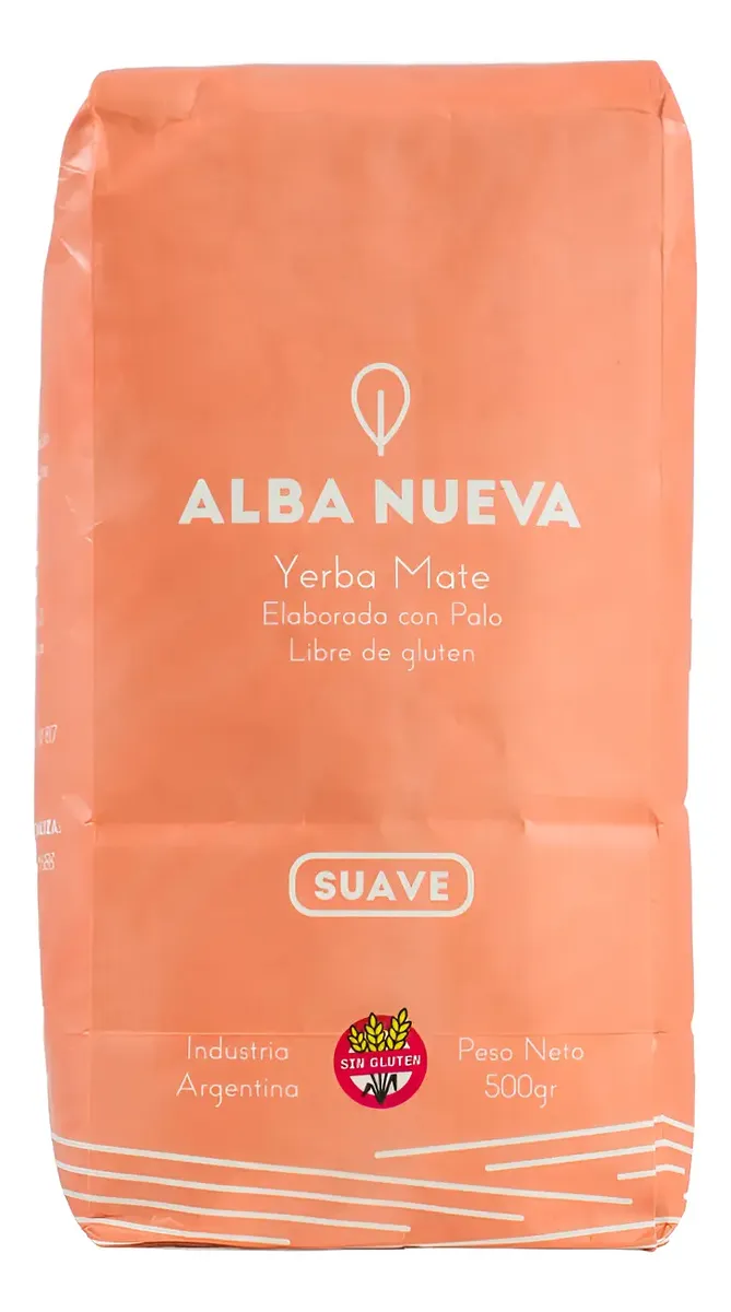 Yerba Mate Alba Nueva Suave 500 Grs.