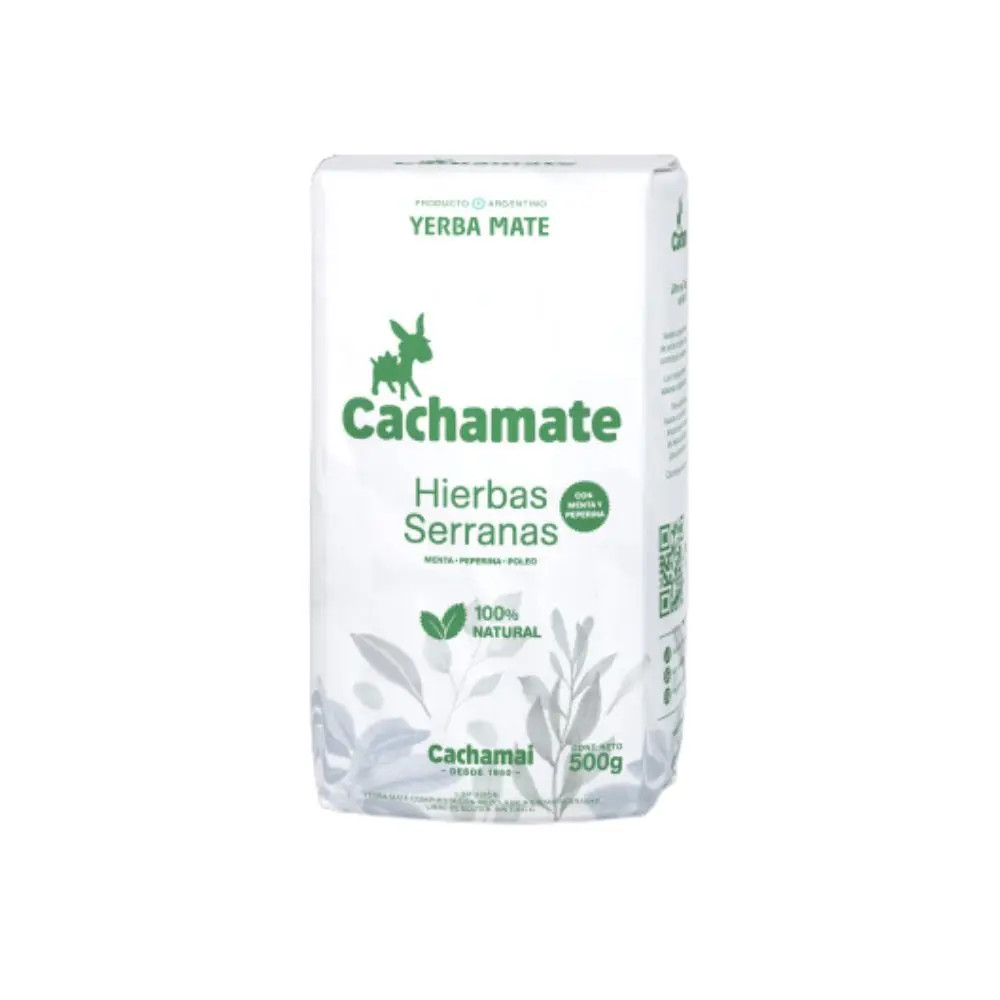 Yerba Mate Cachamate Hierbas Serranas 500 grs.
