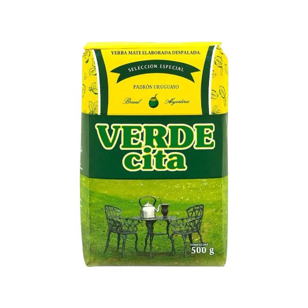 Yerba Mate Verdecita despalada 500 gr.
