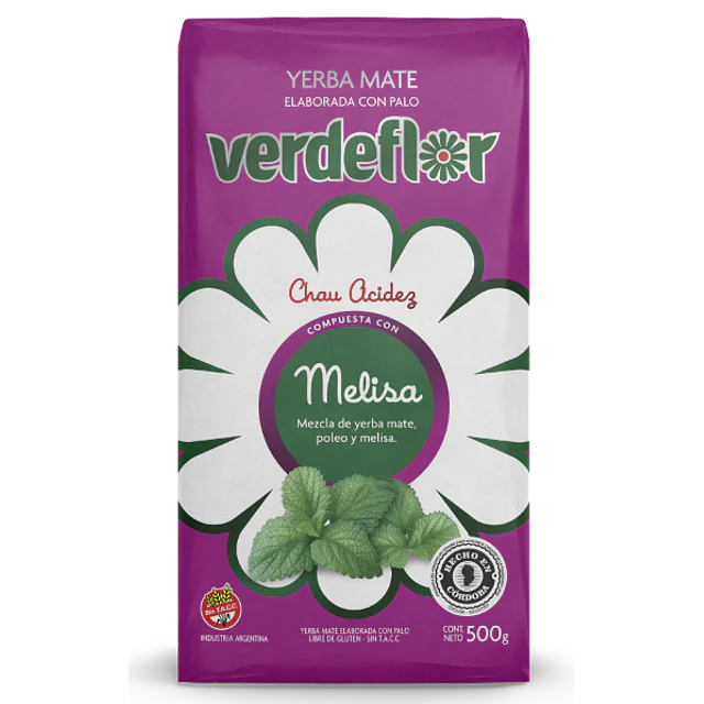 Yerba verdeflor melisa 500g.
