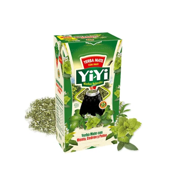 Yerba mate Yi - Yi compuesta menta, cedrón y poleo