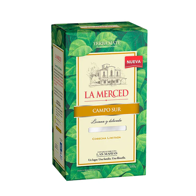Yerba Mate La Merced Campo Sur 500 grs.