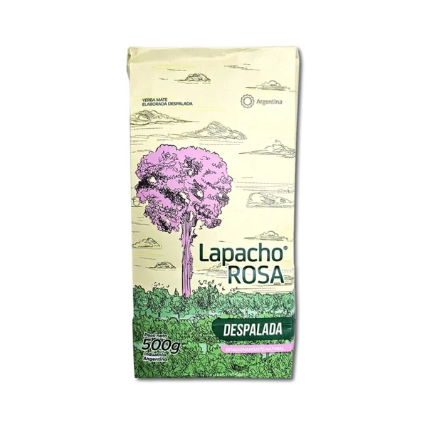 Yerba mate Lapacho Rosa Despalada 500 Grs.