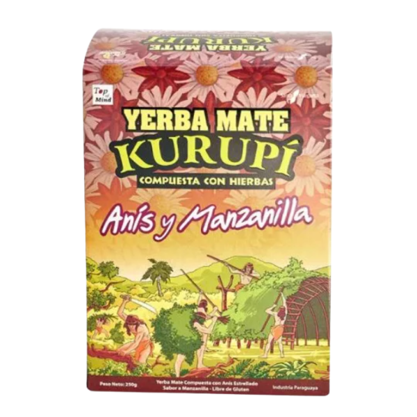 Yerba mate Kurupi Anis / Manzanilla 500grs