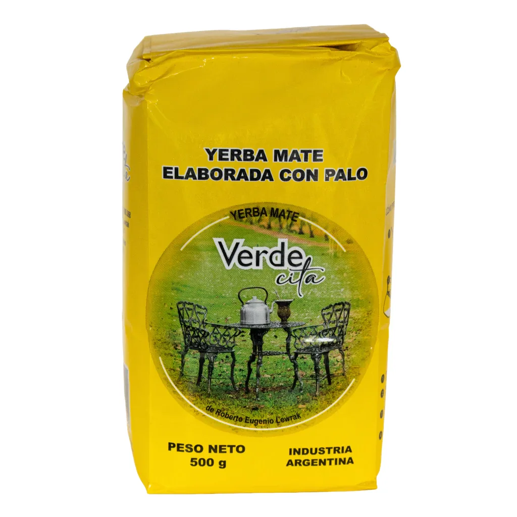 Yerba Mate - Verdecita con palo Suave Tradicional 500g