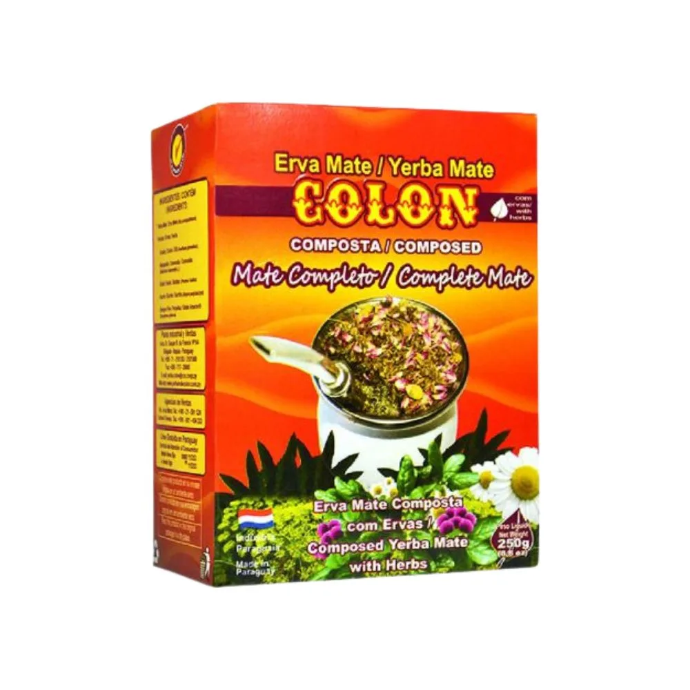 Yerba Mate Colon con Mezcla de hierbas seleccionadas 500 Grs