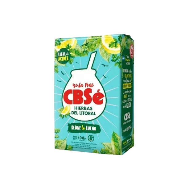 Yerba mate CBsé Hierbas del Litoral 500 Grs.