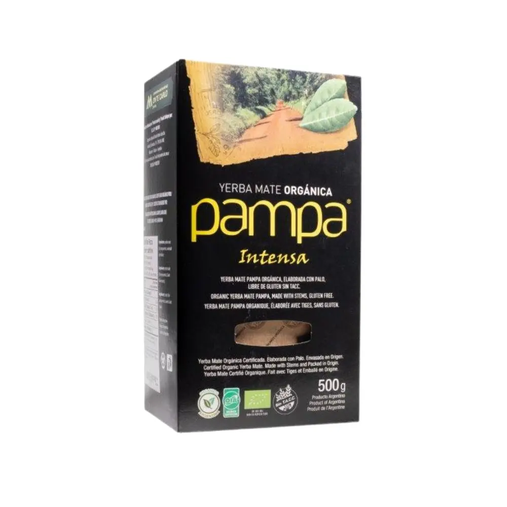 Yerba mate Pampa Orgánica Intensa 500 grs