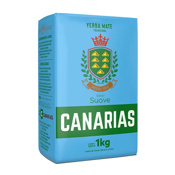 Yerba Mate Canarias SABOR SUAVE 1 Kilo