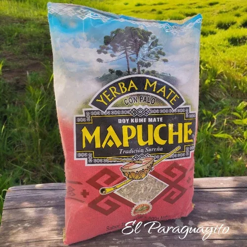 Yerba Mate Mapuche Tradicional con Palo 500 Grs.