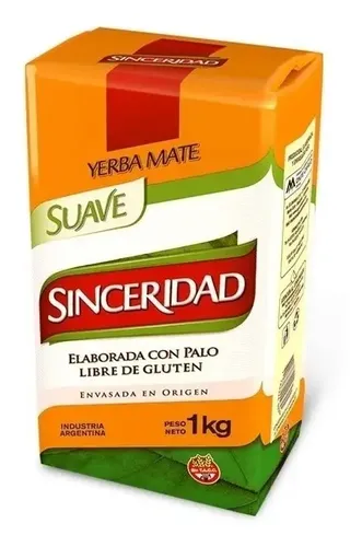 Yerba Mate Sinceridad Suave 500g