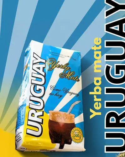 Yerba Mate Sin palo Calidad Premium Uruguay Importada 500 grs.