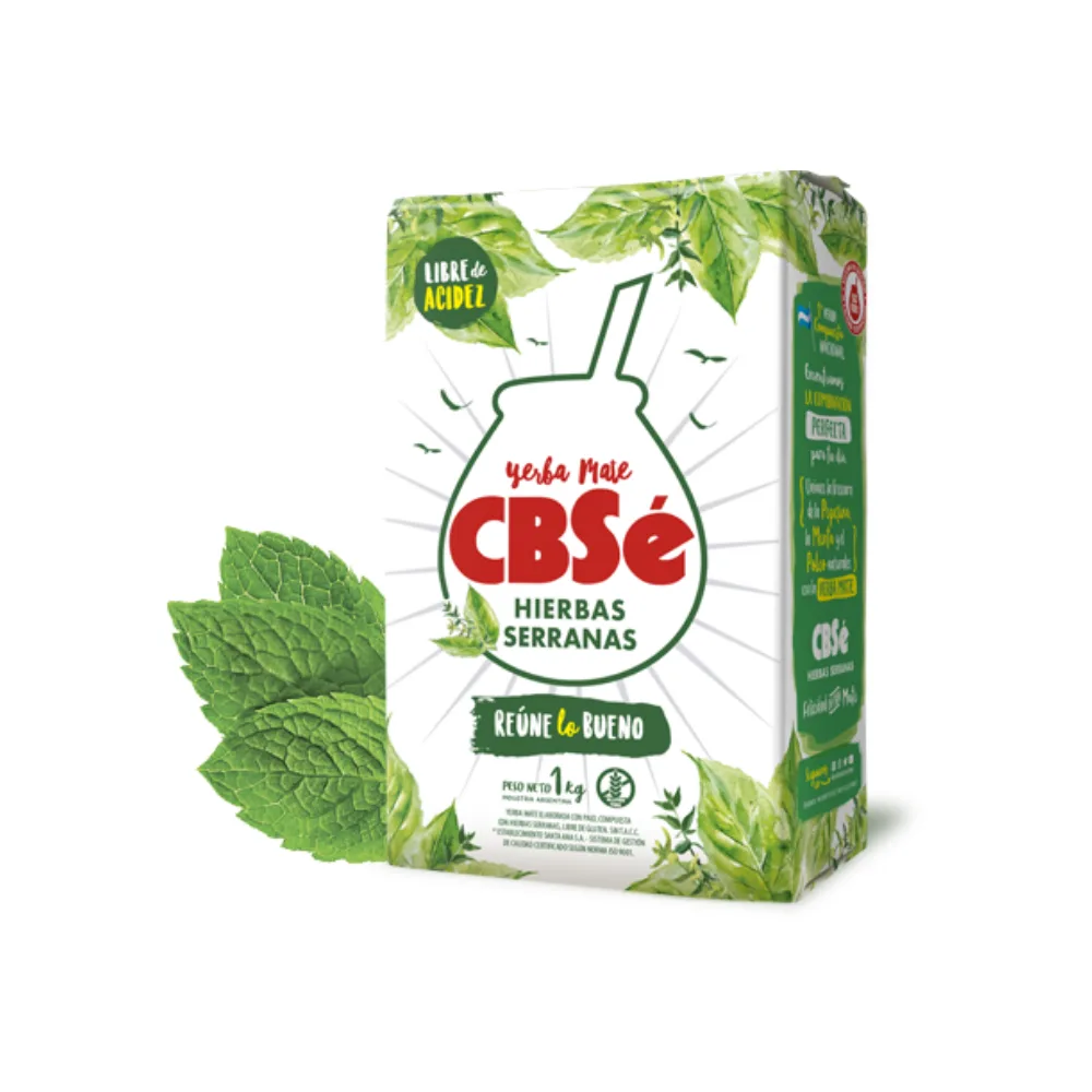 Yerba Mate CBSé | Hierbas Serranas 500 grs