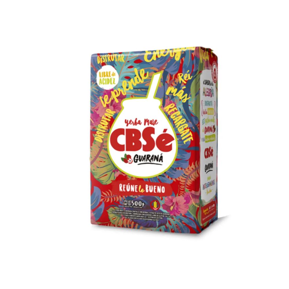 Yerba Mate CBSé | Guaraná 500 grs