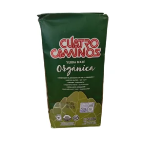 Yerba Mate CUATRO CAMINOS – Orgánica 500 Grs.