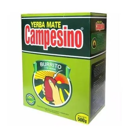 Yerba Mate Burrito and Green Tea – Campesino – 500 g