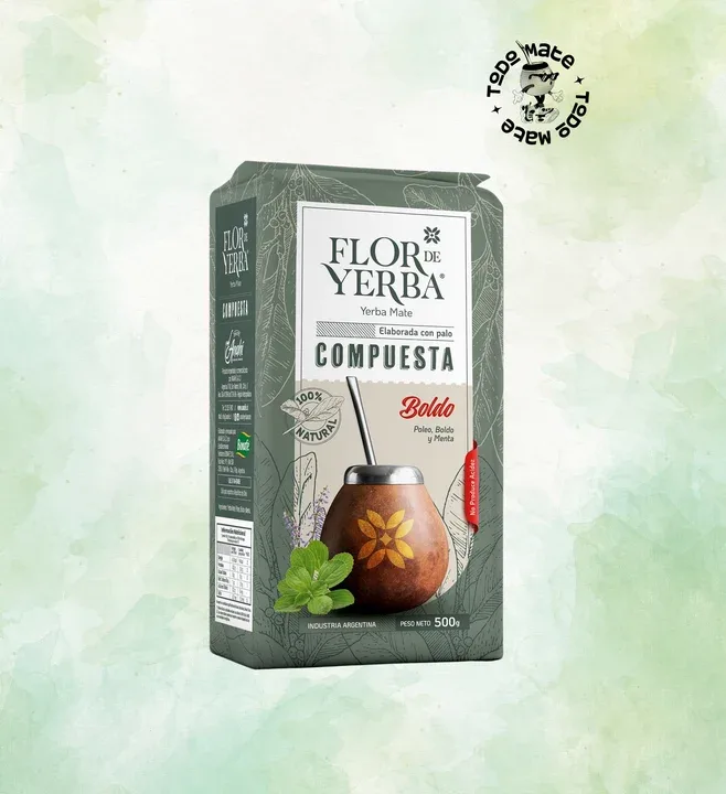 Yerba Mate Flor de Yerba Boldo 500gr
