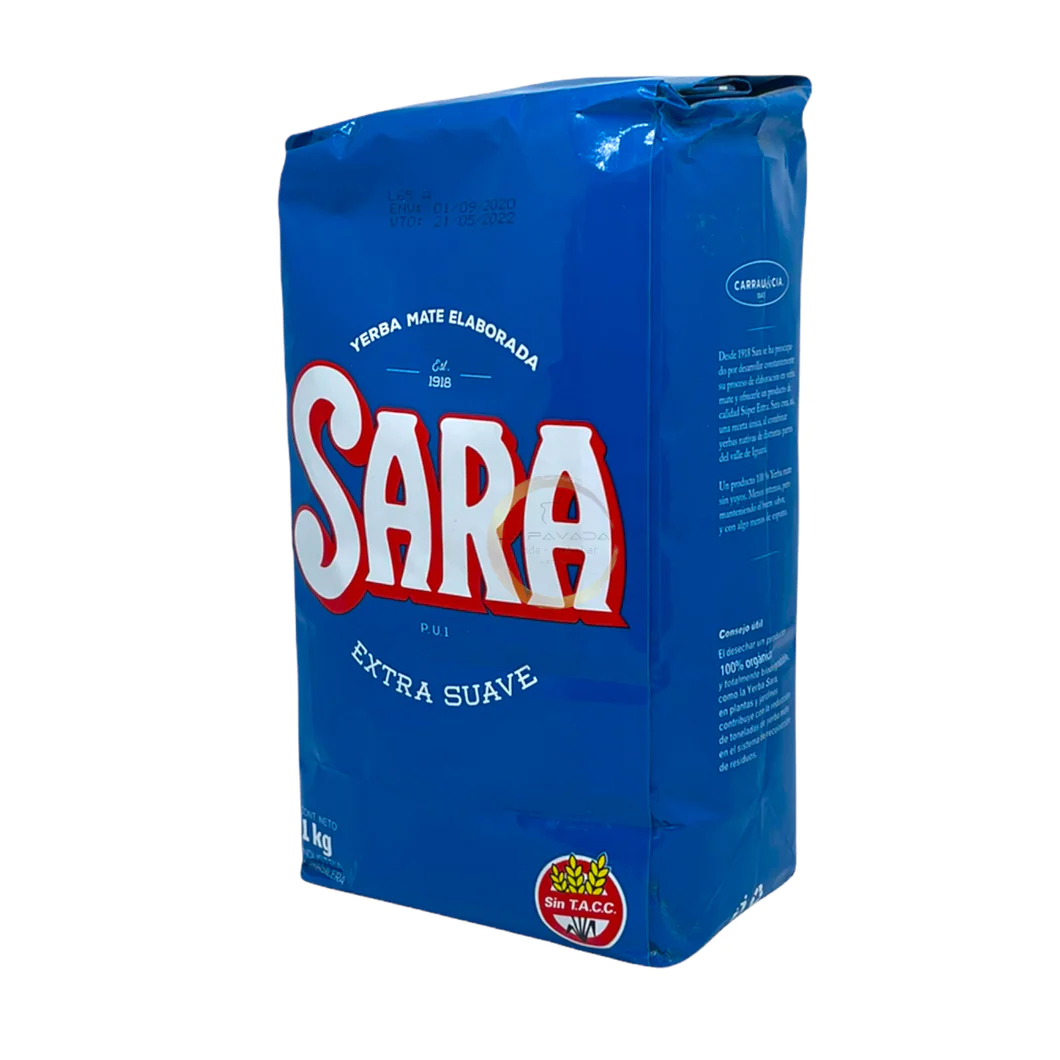 Yerba Mate Sara extra suave 1 kl.